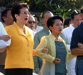 The Aquino's led the move to oust ERAP and install GMA.